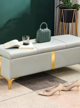 换凳家用门口衣帽间沙发凳服装店WGI试衣间鞋鞋收纳换鞋凳休息柜