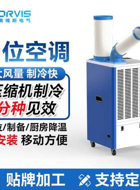 圣博移动空奥调车间OBT管冷机风岗位机房设备点对点单降温工业冷