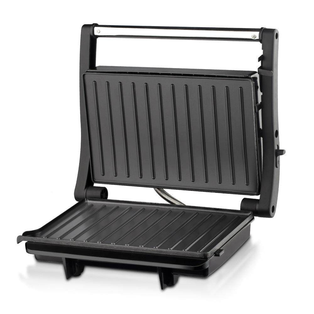 10V美规220V欧规帕尼尼机三明治机早餐肠机烤肉烤机汉牛堡1240排