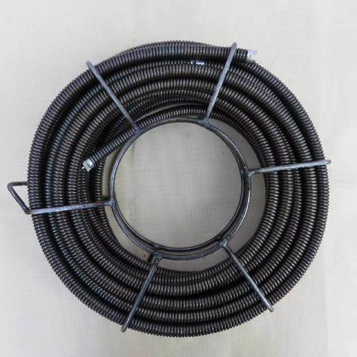 电动疏通器家新款用通下水道工具专业弹簧钢丝16mm无缝隙疏通弹簧
