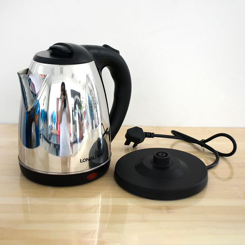 23918龙力1速.5升热水快壶食品级壶不锈钢家用电水电壶酒店自动烧