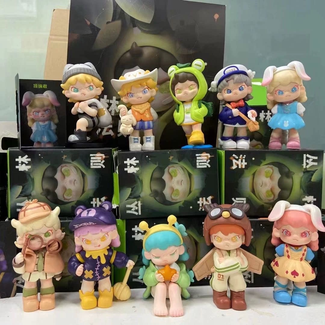 DORA丛林法则大表姐潮玩偶手办盲盒摆件车载蛋糕装饰礼物女生国版