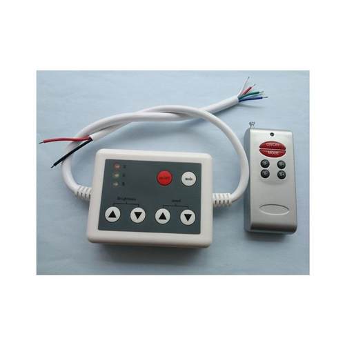 LED控制器RF无线射频薄膜六键RGB控制器七彩灯条灯带控制器12V
