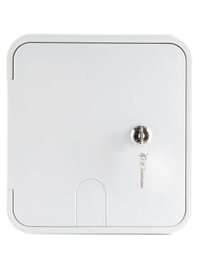 J06CH1801L美式房车舱门电源线出线口防雨黑色白色带钥匙