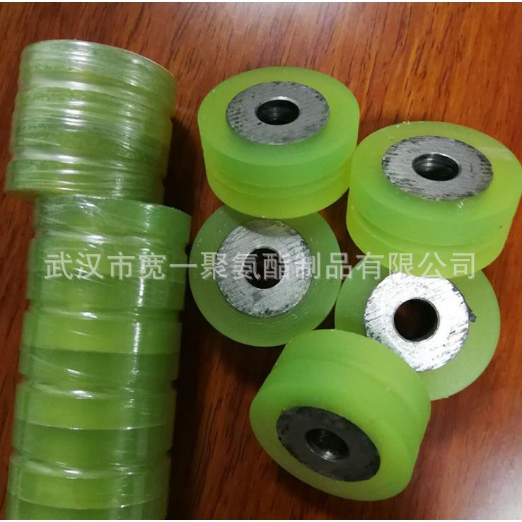 供应湖北天门、仙桃、潜江自动化设备用胶轮包胶,滚轮包胶