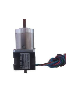 35双轴减速电机35减速步进电机减速比19NEMA14齿轮箱电机