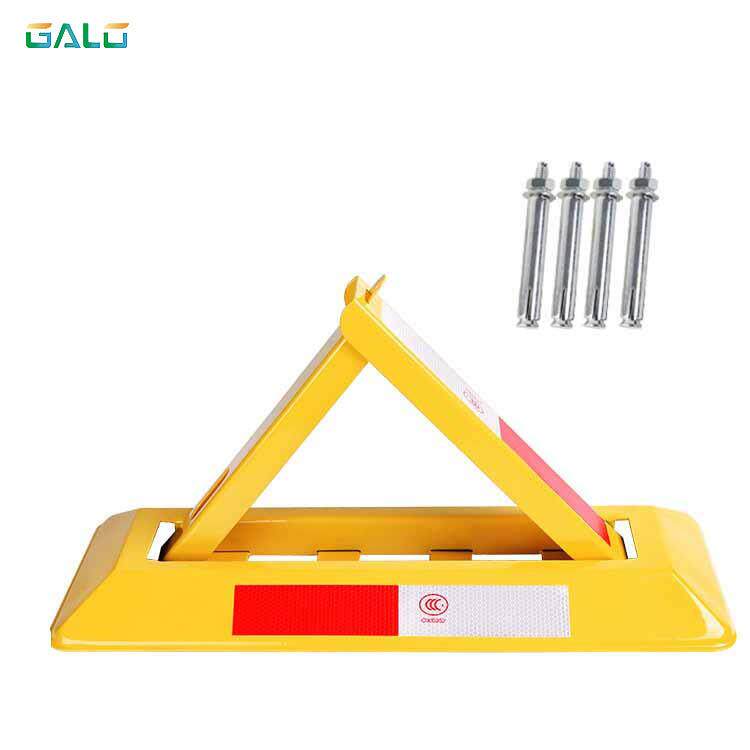 停车位地锁汽车三角占位神器车位锁挡车器车库加厚占防撞桩