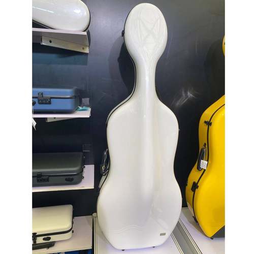 3.5kg白色大提琴碳纤维琴盒多色可选带滑轮琴盒