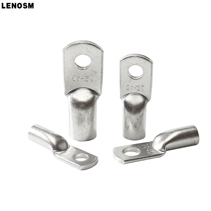 JG船用铜端子JG10/16/25/35/50-8-10-12铜接线鼻镀锡铜线耳铜接头