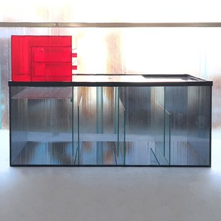 鱼缸底滤双层干湿分离盒抽屉沉淀仓下过滤虹吸海水免换水尺寸定制