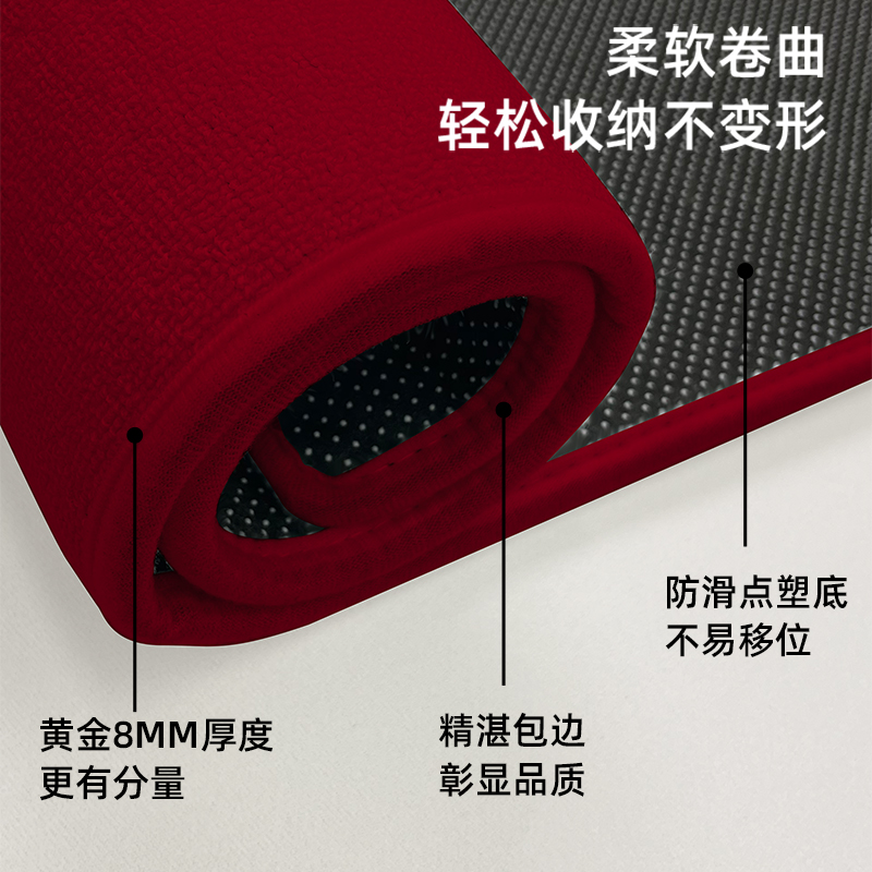 新年入户门地垫中式喜庆红色大门口进门门垫地毯玄关门外家用脚垫