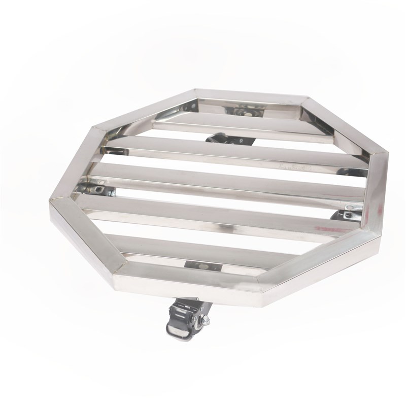 不锈钢万向轮花盆托盘带轮可移动滑轮底座盆栽八角形花架滚轮承重