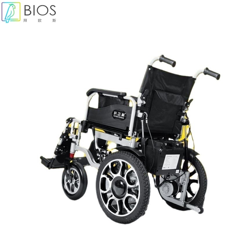 电动轮椅折叠式轻便老人残疾老年人代步车双电机长续航承重强代步