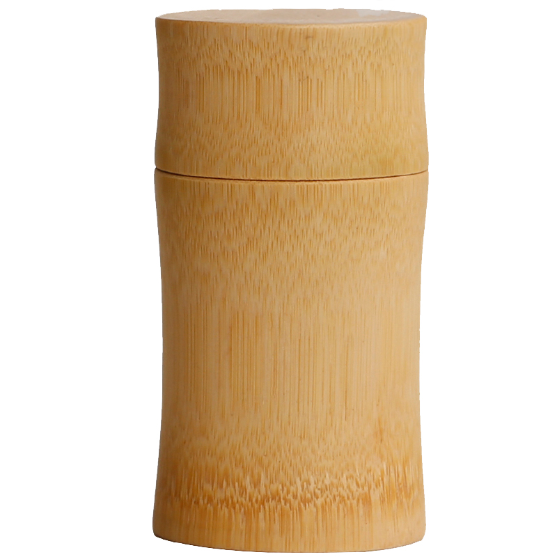 天然竹茶叶罐便携小号茶叶盒竹筒竹制带盖小罐茶迷你旅行收纳茶具