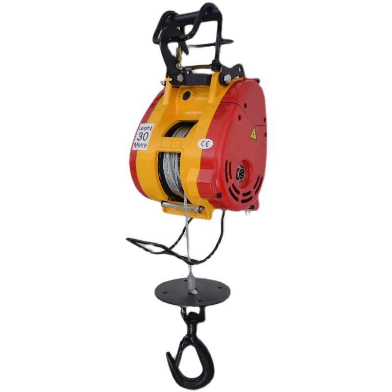 小金刚微型电动葫芦220V家用起重升降提升机快速卷扬机便捷悬挂式