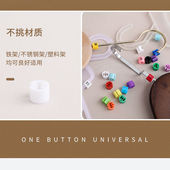 圈厂家定制童装 尺码 成人衣服标签 扣服装 彩色不印字衣架尺码