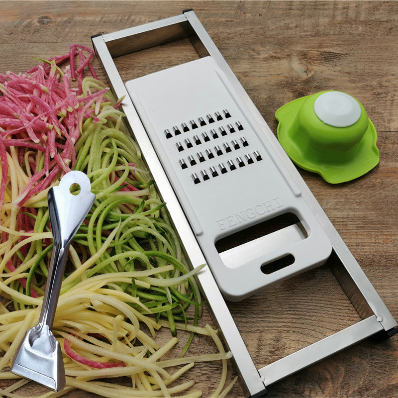 凤驰擦丝器瓜刨叉子家用擦子擦土豆丝切丝器蔬菜刨丝器黄瓜丝擦板