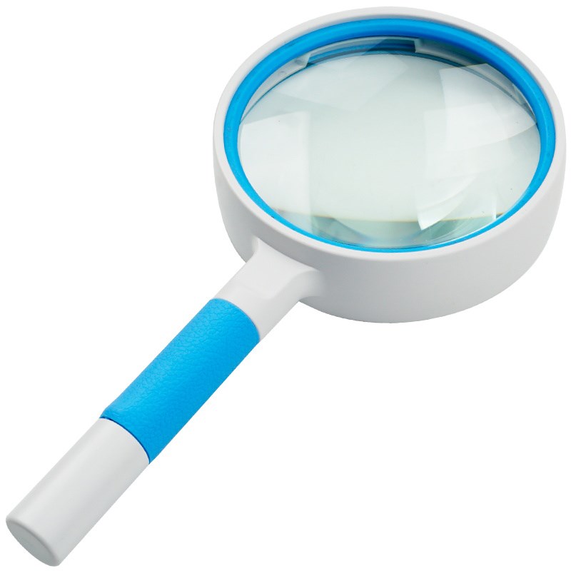 手持式放大镜30倍高清10老年人学生阅读便携式看书报昆虫手机药瓶