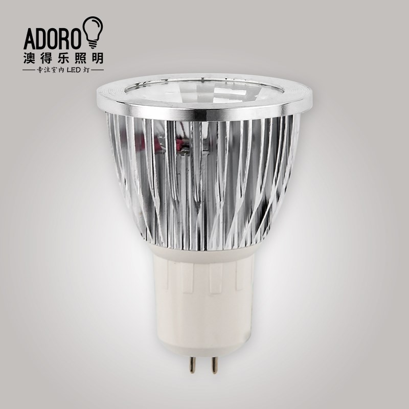 澳得乐 LED灯杯射灯泡 GU5.3插脚室内节能灯110V220V通用型无频闪