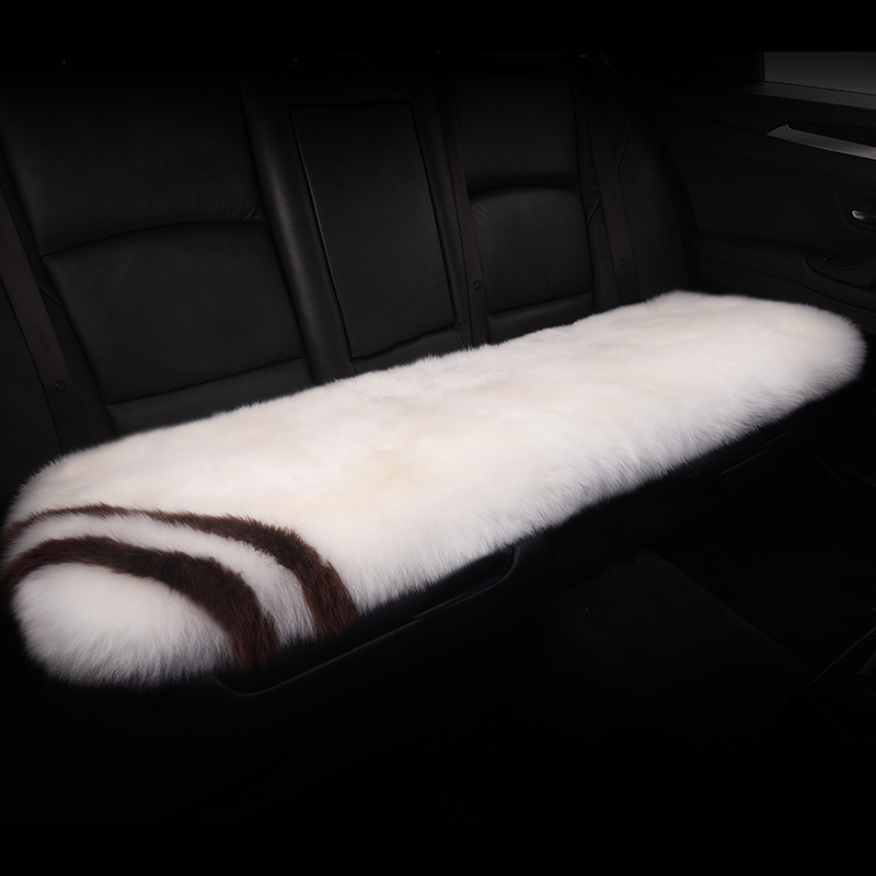冬季纯羊毛汽车坐垫后长垫后座羊毛汽车坐垫毛短毛绒长羊毛剪绒