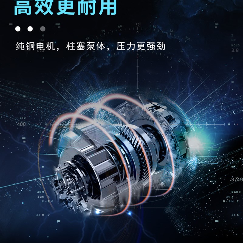 48vf无线洗车机锂电高压水枪神器车用家用便捷充电式强力冲洗地泵