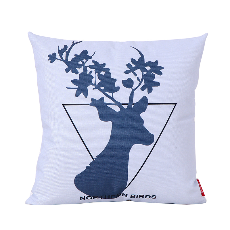 大号抱枕靠垫沙发床头上大尺寸靠枕含芯枕套可拆洗50x50cm55x55