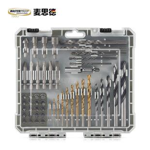 德国麦思德电手钻钻头配件手电转钻钻头麻花钻头打孔多功能木钻头