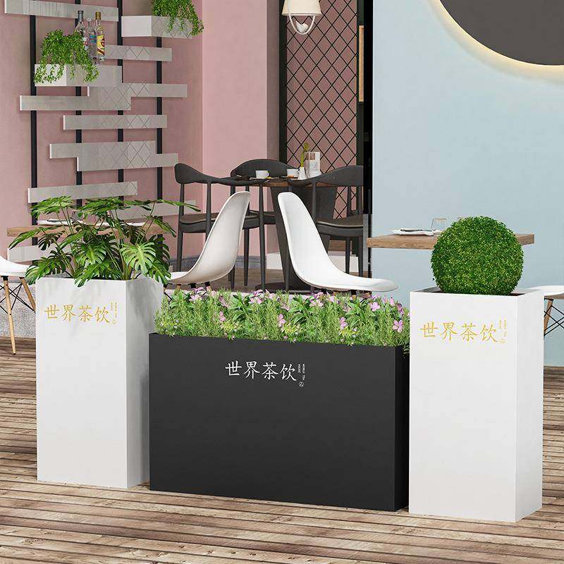 户外铁艺花箱室内外灯箱外摆花架售楼部花槽商业街组合不锈钢花坛,纺织面料/辅料/配套,纺织机械配件,淘宝优惠券,粉丝福利购,淘宝优惠卷