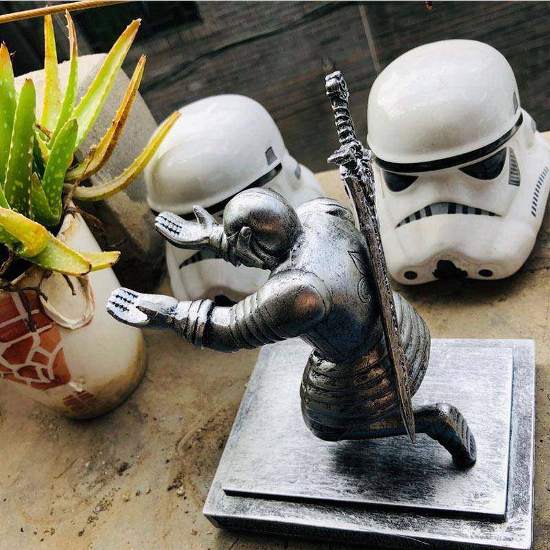 背剑骑士盔甲英雄执行官士兵骑士笔座笔筒笔托笔架磁吸回形针座,智能设备,其他智能设备,淘宝优惠券,粉丝福利购,淘宝优惠卷