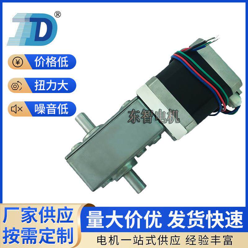 DZ58-42BYS双出轴可调速步进减速电动机/智能晾衣架/微型直流马达