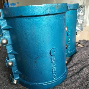 铸铁抢修器哈夫节钢给PPR排下水泥管堵漏加长快速接头开边直立