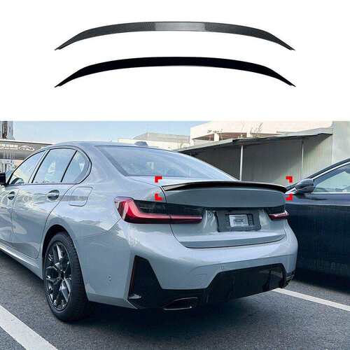 适用马3系i3G20325i330i2019+MP尾翼扰流板外饰改装