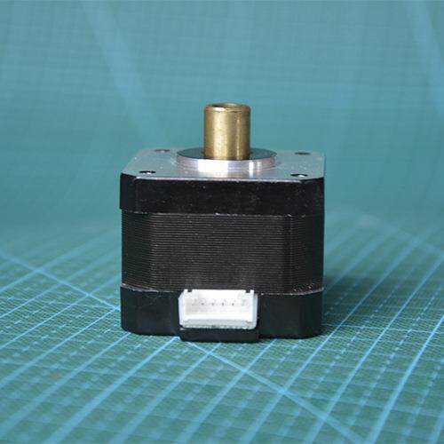 NEMA17马达42空心轴步进电机轴长12mm机身34/40空心轴内径6.2mm