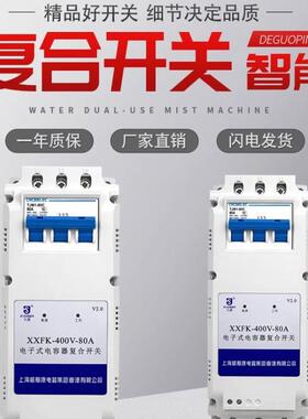 上海威斯康XXFK-400V250V-45A/60A/80A微断式电容复合开关共分补