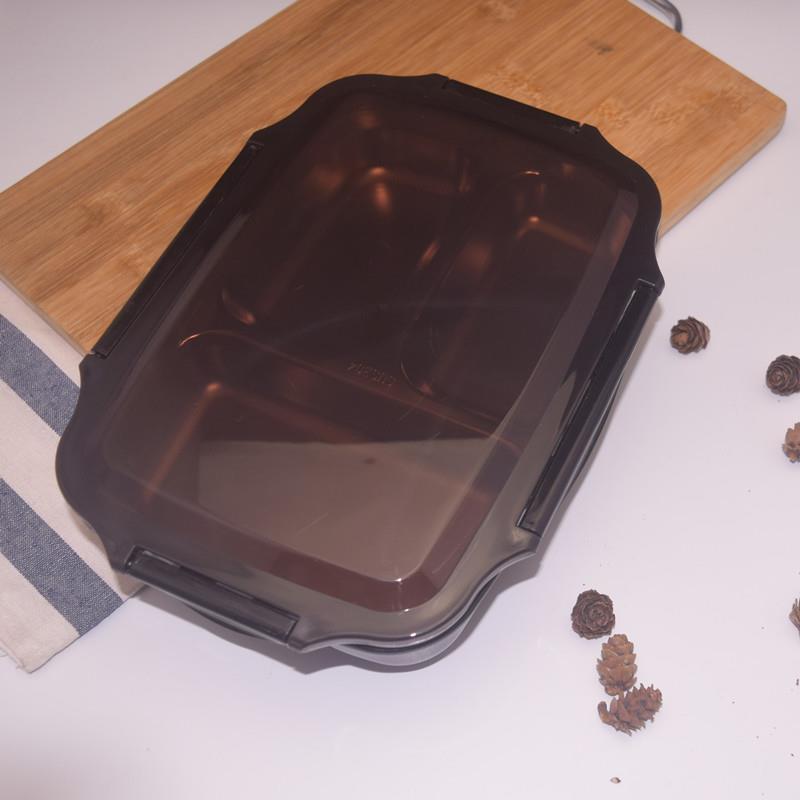 活动款304不锈钢饭盒便当盒分隔学生成人带盖分格食堂日韩简约