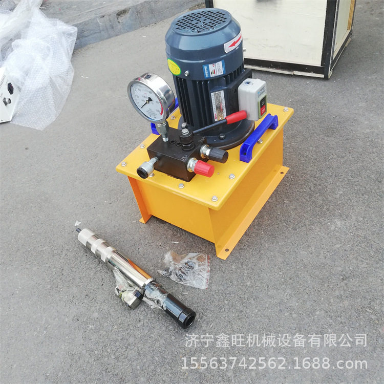 铜管拔卸器电动液压拔管机快速φ16铜管换管拔出器热凝器拔管机