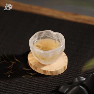 多艺琉璃冰冻烧茶杯品茗杯主人杯单杯各式琉璃茶具