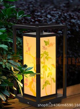 新中式户外led草坪灯公园草地景观灯山水复古别墅庭院灯小区路灯