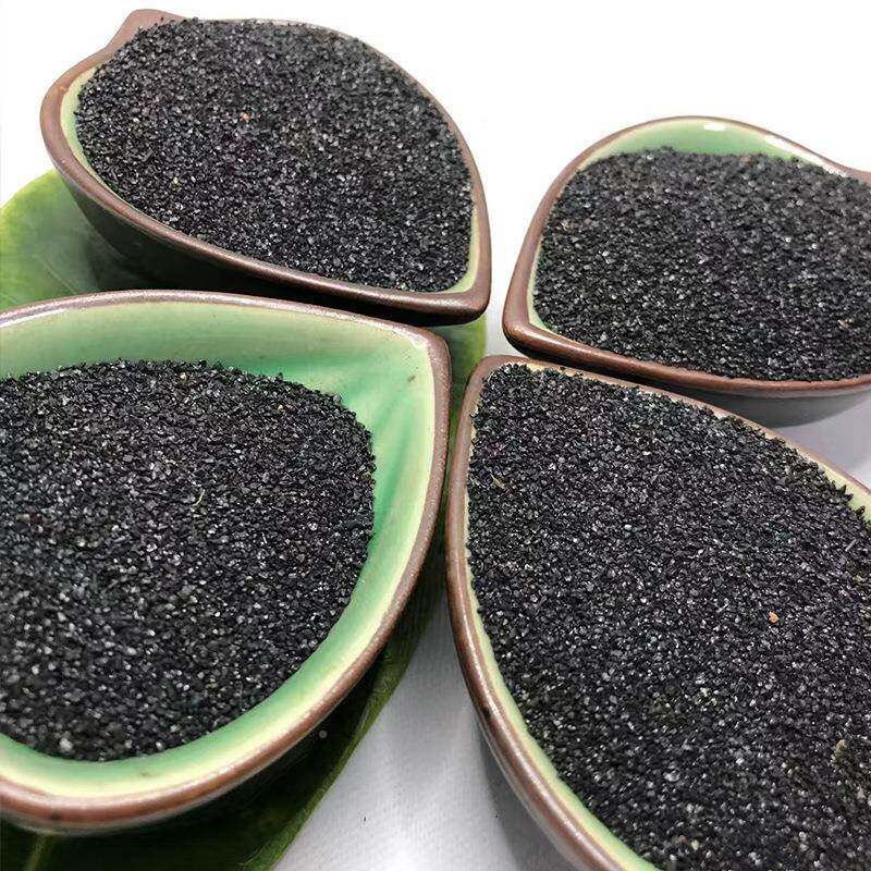 喷砂除用锈刚234用金刚砂耐磨地坪灰色金砂骨料水路面PC砖亮透黑