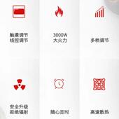 小型31107迷旋转火电炉圆形商用嵌锅入式 800W磁单人一你人一锅专