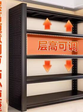 IDV储家用货架多层置物架钢制落地收纳架物阳台仓杂地下室储物架