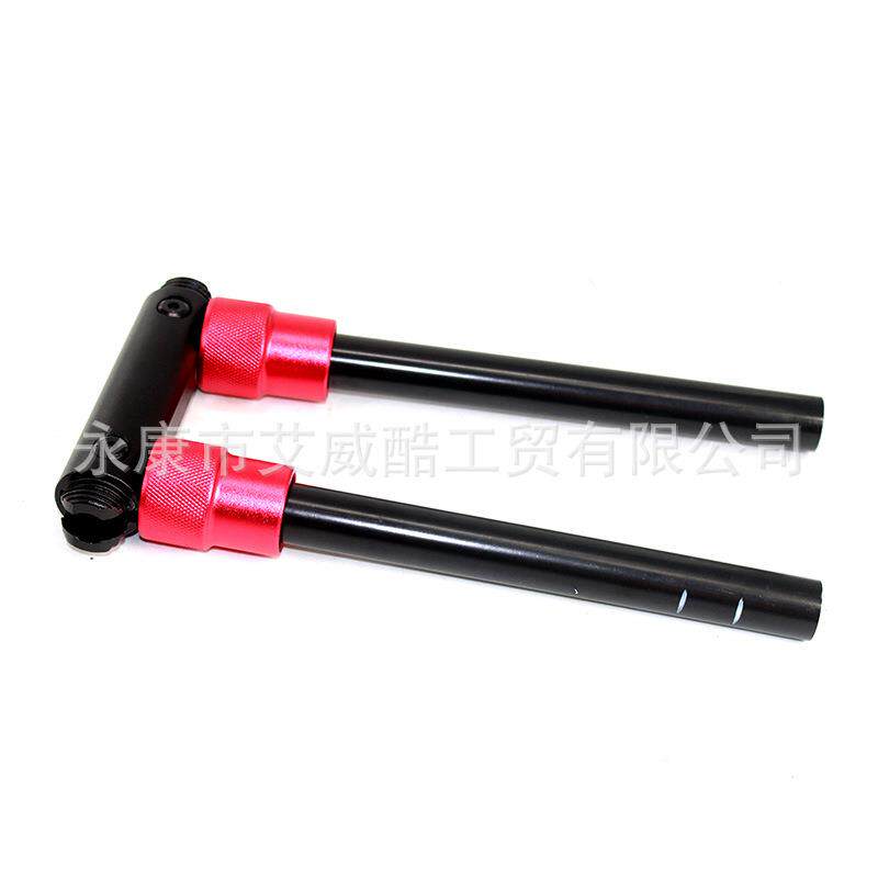 折叠杆配件装折叠把，动滑板车配电XWR件手前把手改件