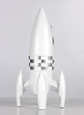 间创RFI意火箭摆件样板家居客厅电视饰酒柜样柜板间装品儿童房间