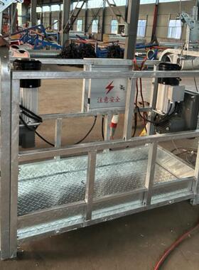 工直销高处作业电动吊篮篮动框WNQ外墙施平工电吊篮篮厂筐底镀锌