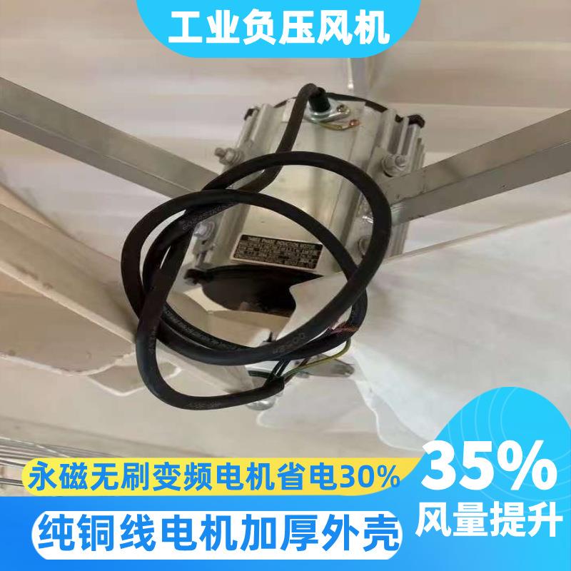 负压风机工业NLN排气永磁电机扇车间排工厂风功扇大率抽风机换气