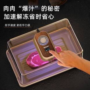 米ODK冻芯暖风锁鲜器牛排三文鱼虾蟹解冷食物智能解冻冻
