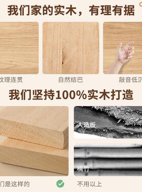 书可折叠桌床头电脑用靠墙简易WHR家小户型实木餐桌卧室桌折