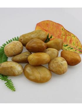 白色石红色天然鹅石头铺装卵公|BQP水洗石骨料|庭院园透水石