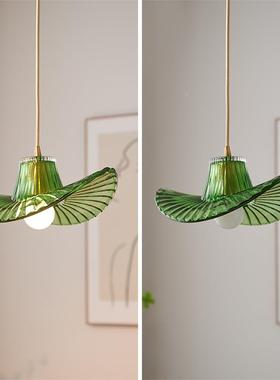 海新款小清三头餐新33617厅吊灯日式吧盗帽创意卧室床头吊灯彩色