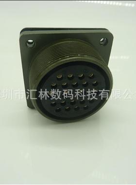 圆28-11形连连接MS3102A28-11522芯015接器-多器芯插头